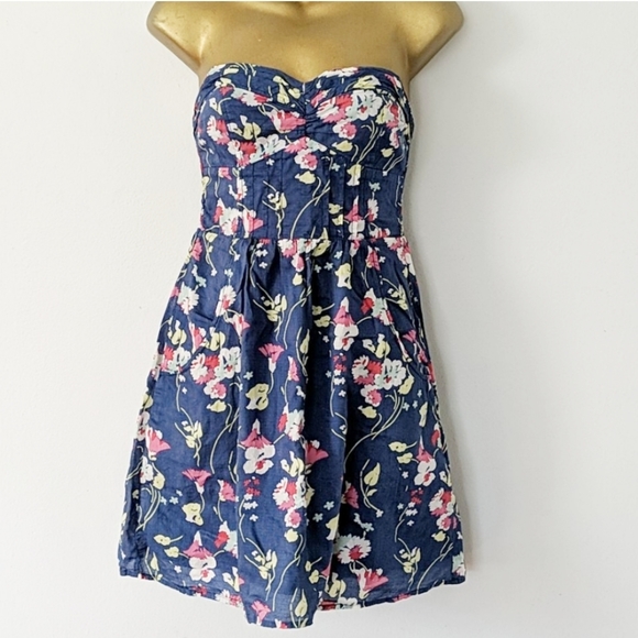 American Eagle Outfitters Dresses & Skirts - American Eagle floral strapless summer dress 2